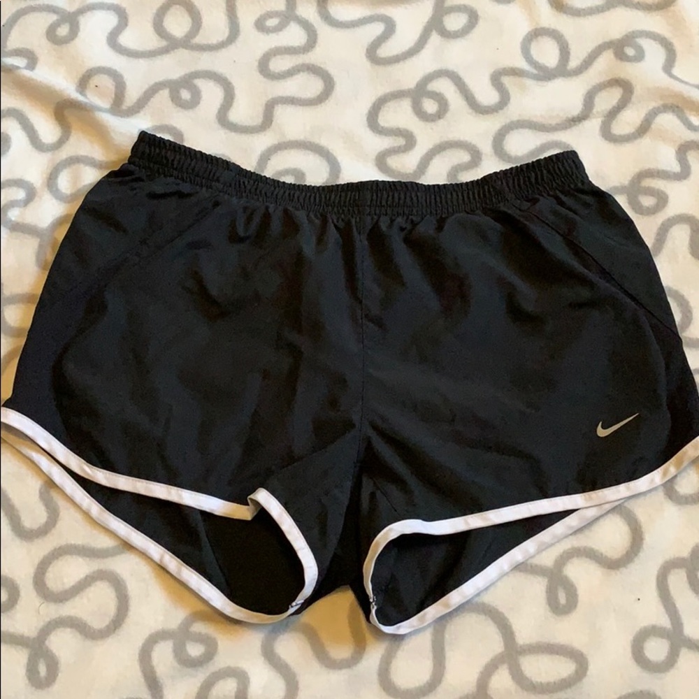 Nike black athletic shorts